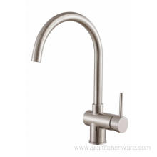 Economic hot and cold kitchen faucets